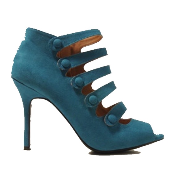 Forever 21 Shoes - Faux Suede Strappy Heels